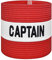 VerteLife Kapitänsband Spielführerbinde für Fußball und Rugby, Gummielastische Armbinde Kapitän Armbinde, Captains Armband für Kinder - Rot