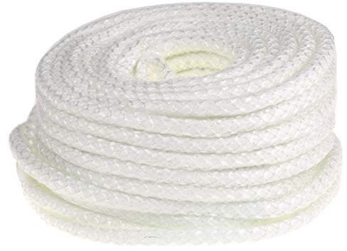 RS PRO Wärmeisolierseil Glasfaser Garn Typ Glasfaserseil +300°C 30m x 12mm Flammhemmend