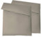 aqua-textil Luxury Bettwäsche zum Kombinieren Doppelpack 155 x 220 cm Deckenbezug Silber Baumwolle Mako Satin Bettbezug