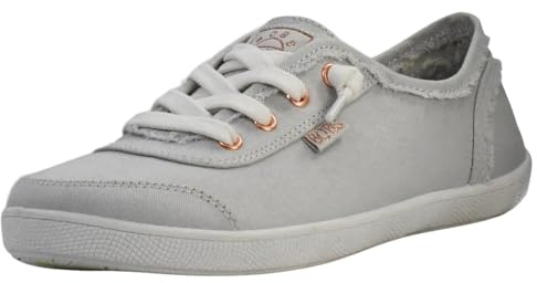 Skechers Women's Bobs B Cute Light Grey Sneaker 6.5 M US
