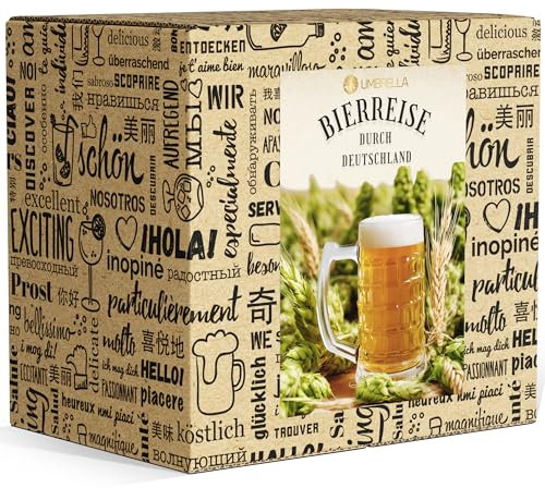 BOXILAND Bier Geschenk Set für Männer Bierspezialitäten aus Deutschland in Geschenkverpackung 12 × 0,33l