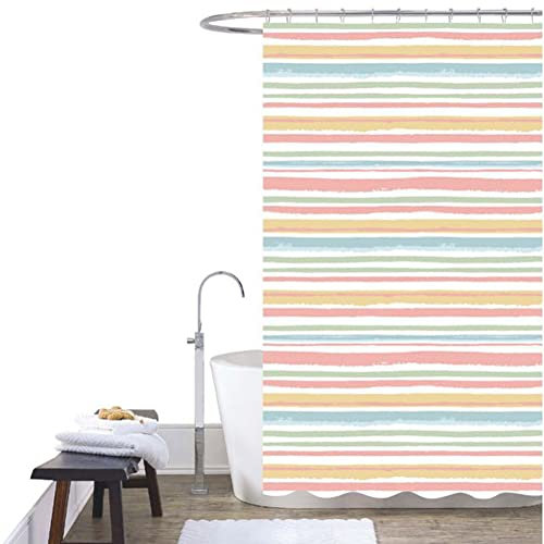 ANMECS Tenda da Doccia 180X180 Antimuffa, Tenda da Bagno Impermeabile e lavabile Tende da Vasca da Bagno con Ganci
