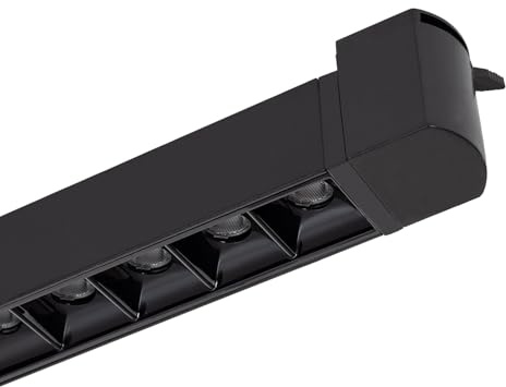 LEDKIA LIGHTING 3-Phasenstromschiene Linear LED-Strahler 15W UGR13 4000K Schwarz