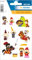 HERMA 15485 Aufkleber Ritter klein groß, 30 Stück, Märchen Sticker mit Zauberer König Prinzessin Prinz Monster Motiv, Kinder Etiketten für Fotoalbum Tagebuch Poesiealbum Scrapbooking Deko DIY Basteln