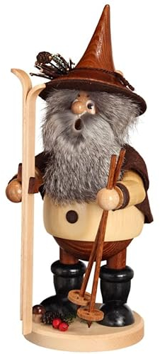 Drechselwerkstatt Uhlig DWU Waldwichtel Skifahrer