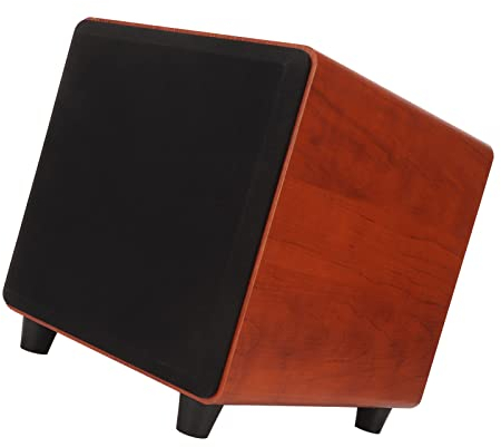 Subwoofer de 10, Subwoofer Alimentado por PMPO de 300 Vatios, Subwoofer Amplificado de Cine en Casa Universal para Automóviles y Camiones, Interior y Exterior, Diseño Compacto