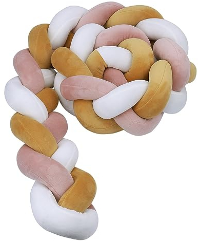 IIQI® geflochtenes Seitenschläferkissen, Superweich Knotenkissen, Deko Kissen Für Wohnzimmer (A8,450cm)