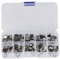 Cerlingwee Micro USB Buchse Adapter, 100PCS 10 Gren Type-C USB-Buchse Stecker gerade Stecker Combo-Box-Set Buchse Lten Reparatur Ersatz Adapter für Computer Maus Tastatur USB-Stecker Ersatzteile