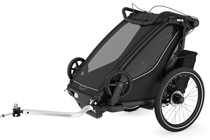 Thule Chariot Sport 2 Multisport-fahrradanhänger Black, Single