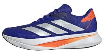 adidas Duramo SL 2 Running Shoes, Zapatillas para Correr Hombre, Lucid Blue/Zero Metalic/Impact Orange, 43 1/3 EU