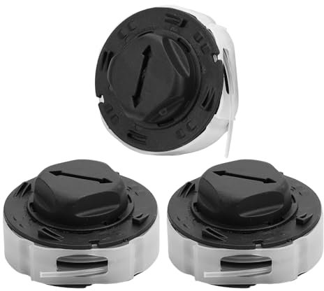 Lot de 3 bobines de rechange C3-2 pour Stihl FSA 57 avec tête de désherbeur AutoCut C3-2 - Remplace 4009 710 4305 4009 710 4306