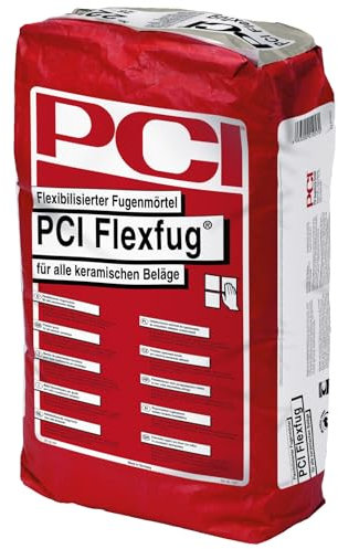 PCI Flexfug 25 kg Nr. 22 Sandgrau Flexibilisierter Fugenmörtel für alle keramischen Beläge Verfugen Fliesen Sika