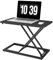 Tcatec Standing Desk Converter 34x60cm Height Adjustable Sit Stand Desk Converter with 7 Height Levels Sit to Stand Converter Computer Desk Riser Laptop Stand for Home Office