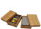 Baamboo - Scatola portaoggetti in legno, porta carte da poker, con coperchio, scatola di legno, mazzo di carte, scatola portatile in legno per carte da gioco, custodia per carte da gioco per tarocchi