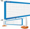 Olybeaka Verstärktes Anti-UV-Ersatz-Pool-Volleyballnetz mit Ritzklemmen, 4,5–8,8 m, verstellbare Länge, einfach aufzubauen und langlebig