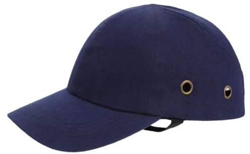 Mipcase Casquette Anti Heurt Réglable Style Baseball Chapeau De Bosse De Sécurité avec Coquille De Protection pour Chantier Cyclisme Et Skateboard Hommes Et Femmes 28.00 * 18.50 * 13.00Cm