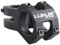 Azarxis Fahrrad Vorbau 25.4mm 31.8mm, 45mm Aluminium Kurze Lenkervorbau für Rennrad, Mountainbike, MTB, BMX (Schwarz - 25.4mm)