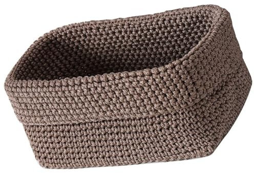 Beimus Woven Storage Basket,Decorative Organizers Bins Box for Towel,Book,Cloth,Shoes,Snacks Diaper Towel Baskets