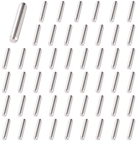 YIXISI 50 Pezzi 25x5 mm Perno di Posizionamento, Supporti Ripiani Armadio Supporto Mensole Staffe, per Mobili da Cucina
