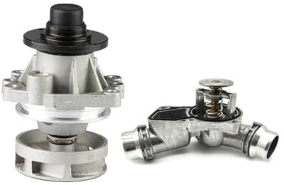 Termostato de coche y bomba de agua Compatible con BMW E38 E39 E46 E53 E60 E61 E65 E66 E83 E85 Z3 A