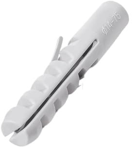 XUXPFJ M5 M6 M8 M10 M12 M14 Tubo de expansión de plástico Anclajes de Pared Tapones Tapón de Tornillo autorroscante Gris Nailon Pared Madera Ferretería Herramienta(10pcs,M10x50)