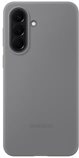 Samsung Silicone Case EF-PA576, Hülle für das Galaxy A57 5G, Smartphone-Cover, Handyhülle, Silikon, Schutz Case, stoßfest, dünn und griffig, Gray