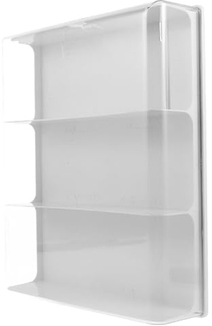 BESTOMZ Vitrine Présentoir Murale en Acrylique Transparent, Rangement pour Figurines et Petits Objets, Support Décoratif Mural pour Collectionneurs