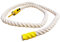 NiroSport Klettertau 4,00 m mit Befestigungselement Kletterseil aus 100% Baumwolle, 30mm Durchmesser