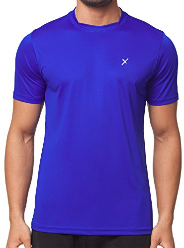 CFLEX Herren Sport Shirt Fitness T-Shirt Sportswear Collection - Royal L