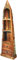 Kobolo Bootsregal Regal Bootform Vintage Boat aus FSC zertifiziertem Holz