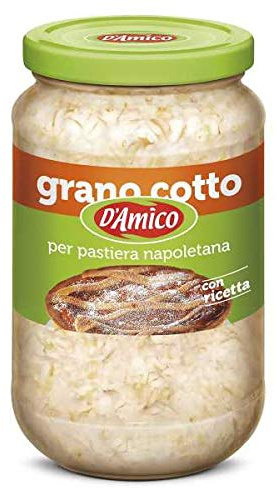 D'Amico Grano cotto per Pastiera Napoletana 580g gekochte Weizenkörner Italie