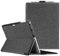 FINTIE Custodia per Microsoft Surface Pro 7+ / 7/6 / 5 (2021 & 2019 & 2018 & 2017) 12.3 Pollici - Multi-angli Hard Shell Business Cover, Compatibile con Tastiera Type Cover, Denim Charcoal
