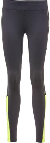 GOREWEAR R3 Damen Thermo Tights, Black/Neon Yellow, 42
