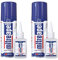 Mitreapel Colle Super Ca (2x25 gr) Avec Activateur D'Adhésif En Aérosol (2x100 ml) - Colle Cyanoacrylate Pour L'Artisanat Et La Construction|Paquet De 2