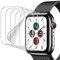 UniqueMe 5 Pack Pellicola Protettiva Compatibile con Apple Watch Series 6/5/4/SE 44 mm Pellicola, Soft HD TPU Clear, Resistente ai Graffi