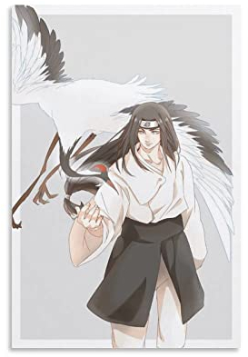 DSGDSF Hyuga Neji Poster, dekoratives Gemälde, Leinwand, Wandkunst, Wohnzimmer, Poster, Schlafzimmer, 40 x 60 cm