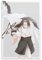 DSGDSF Hyuga Neji Poster, dekoratives Gemälde, Leinwand, Wandkunst, Wohnzimmer, Poster, Schlafzimmer, 40 x 60 cm