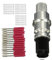 Gokelomg Wysoka twardo?? do Graphtec CB09 Cameo uchwyt + 15 sztuk ostrzy winylowych Cutter Plotter 45 stopni