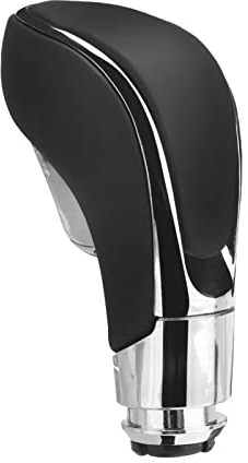 Schaltknäufe Automatischer Schaltknauf Hebel Shifter Handle Stick Aus Echtem Leder Für Opel Für Vauxhall Insignia 2008–2016 Für Astra J 2009–2015 (Farbe : Schwarz)