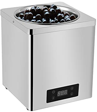 18L/H Commercial Slushy Ice Cream Machine, 1250W Soft Serve Ice Cream Maker, Automatic Ice Slushie Maker, 8L Tank, 3 Flavors, CE/FCC/CCC/PSE