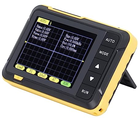 Oscilloscopio Digitale Palmare, DSO152 Oscilloscopio 200K Larghezza di Banda Generatore di Segnale Kit Oscilloscopio per Tablet USB con Schermo da 2,8 Pollici