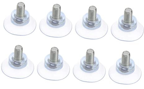 Homoyoyo 8st Saugnapf Anschrauben Vakuum-saugnäpfe Glassauger Anti-kollisions-saugnäpfe Möbel Saugnapf Möbelsauger Aus Kunststoff Saugnapf Aus Kunststoff Pvc Mit Saugnapf Einfacher Tisch