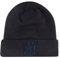 New Era New York Yankees MLB League Essential Tonal Cuff Knit Blau Beanie-Mütze - One-Size