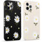 Pnakqil 2 Pièces Coque pour Apple iPhone 12 Pro Max 6.7,Etui avec Amusante Daisy Latéral Mignon Chrysanthème Aesthetic Dessin Case Souple Silicone Housse Téléphone en Souple Fille Beau Cover