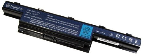 Trade-Shop Li-Ion Akku 10,8V/11,1V / 8800mAh kompatibel mit Acer TravelMate 5750TG 5755 5755Z 5755ZG 5760G 5760Z 6495 6495G 6495TG 6595G 7551Z 7551ZG