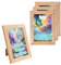 Creative Home 6er Bilderrahmen 10x15 cm Set | Unlackiert Fotorahmen aus Kiefern-Holz | mit Rückwand zum Auf-Stellen und Auf-Hängen | Portrait-Rahmen | Geschenk | 6er-Pack