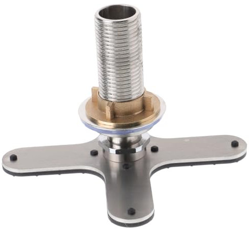 FOYTOKI Glasrinser Automatischer Tassenreiniger Aus Edelstahl Für Küchenspüle Leistungsstarke Hochdruckspülung Für Kaffeetassen Und Gläser Einfach Zu Bedienen Lagern