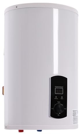 Chauffe-Eau Électrique 30 Litres Chauffe-eau à Accumulation, 25-75 ℃ Chauffe-Eau Électrique pour Cuisine, Douche, Salle de Bain