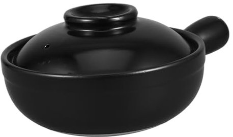 PRETYZOOM Olla De Barro Arroz Cazuela De Terracota Utensilios De Cocina De Arcilla Olla De Barro Olla De Barro Olla De Barro Olla De Gachas Olla Arrocera Plato De Cazuela De Cerámica
