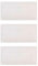Acan Tradineur - Pack de 3 bandejas rectangulares de cerámica, elegantes, vajilla de cocina, aptas para lavavajillas (Color marfil - 30 x 15 cm)